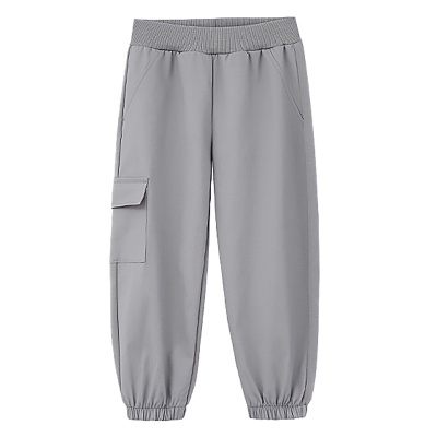 Брюки Карго для мальчика Bellbimbo М.250039 серо зеленые 1